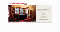 Desktop Screenshot of courtyardsalonbenicia.com